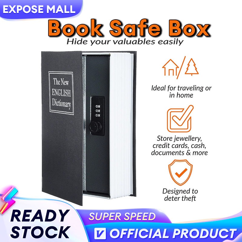Cash Box Mini Safety Money Box Money Saving Box Password Box Creative ...