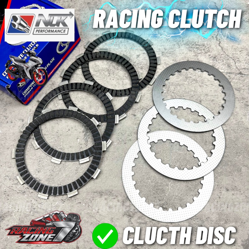 NLK PERFORMANCE RACING CLUTCH PLATE/ CLUTCH DISC Y15ZR Y16 RSX150 RS150 ...