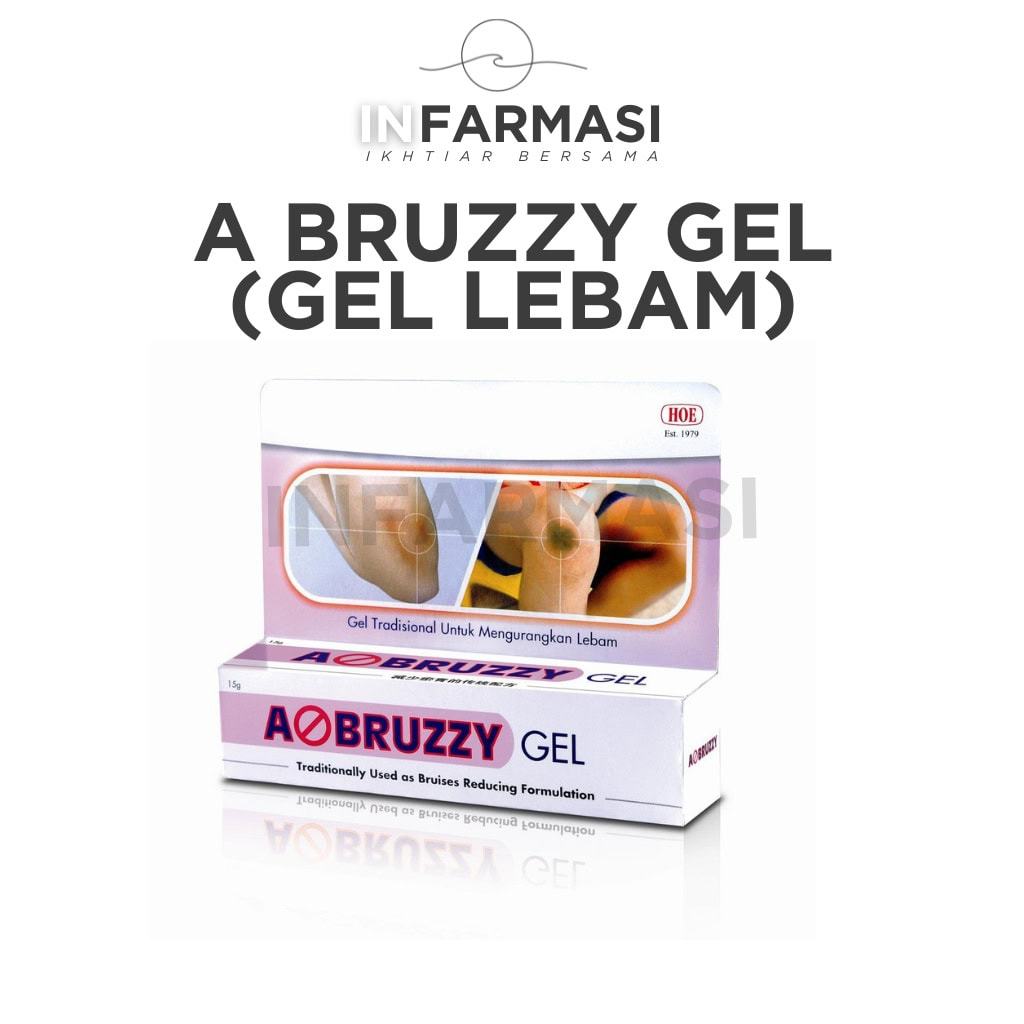 A-Bruzzy Gel 15g - Gel Tradisional untuk Melegakan Lebam, Terseliuh ...