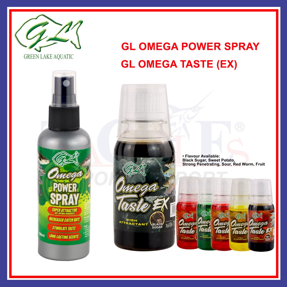 100ml GL Omega Power Spray GL Omega Taste(EX) Super Attractive Fish ...