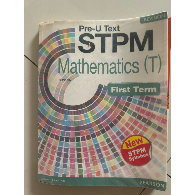 Pru-U STPM First Term Mathematics (T) | Shopee Malaysia