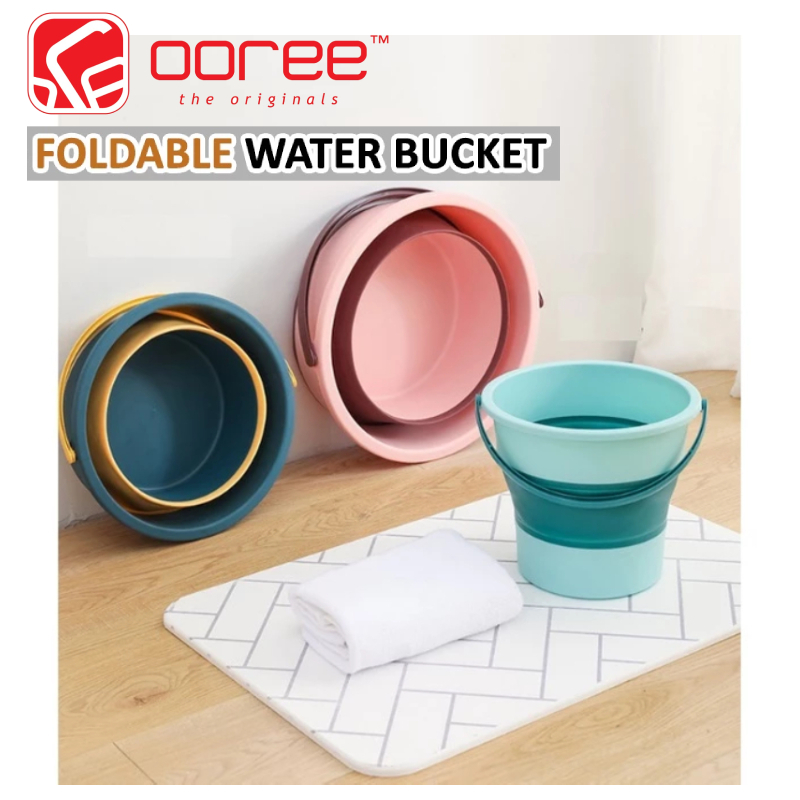 FOLDABLE BUCKET FOLDABLE PAIL COLLAPSIBLE WATER BUCKET CAR WASHING ...