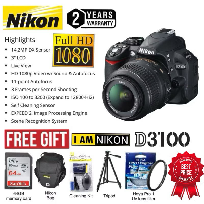 Nikon d3100 bag clearance