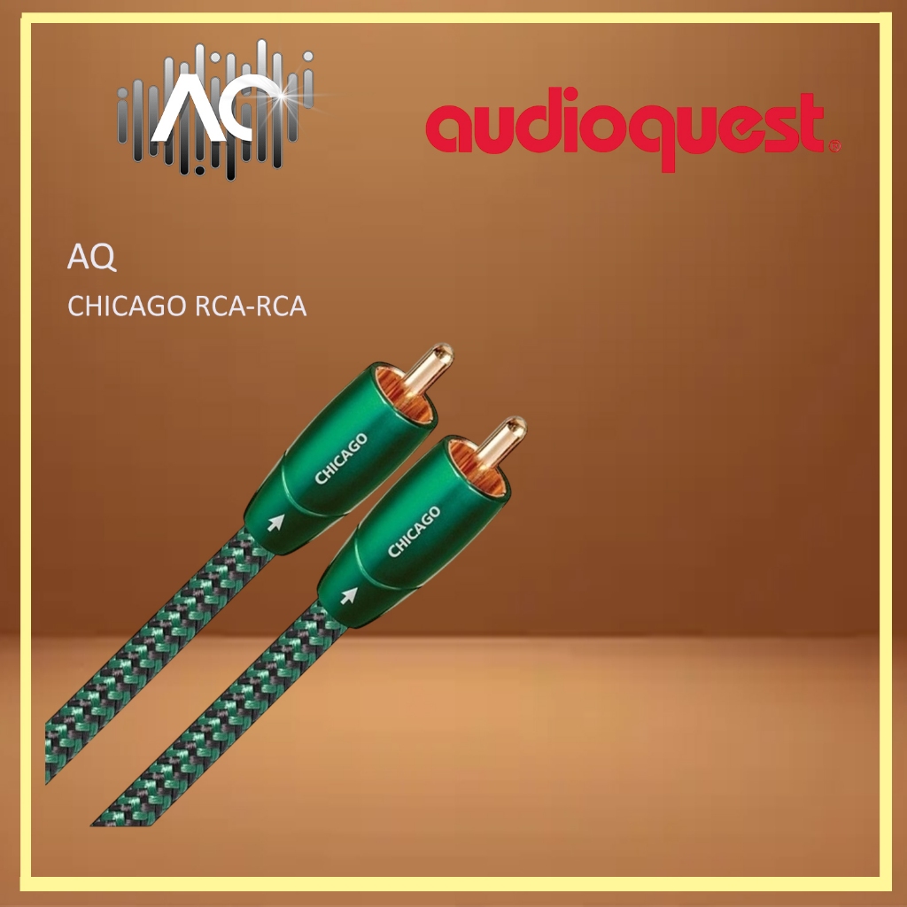 AudioQuest Chicago RCA-RCA Analog Audio Interconnect Cable(1.5M ...