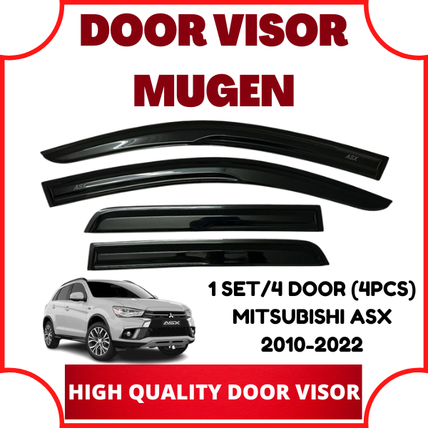 Mitsubishi ASX Rijder? Deze Winddeflectoren (2010-2022) Houden Je Auto Koel, Stil En Zuinig!