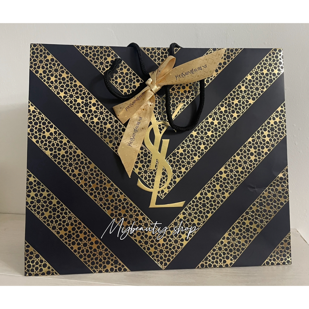 Gift Ysl Paper Bag Paper Bag Ysl Gift Wrapping Yves Saint Ysl