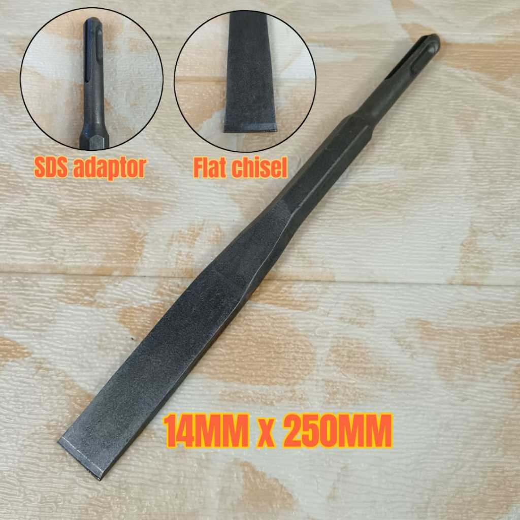 Wall Conseal drill bit ( Flat 14x250mm ) Hacking Floor & Conceate ...