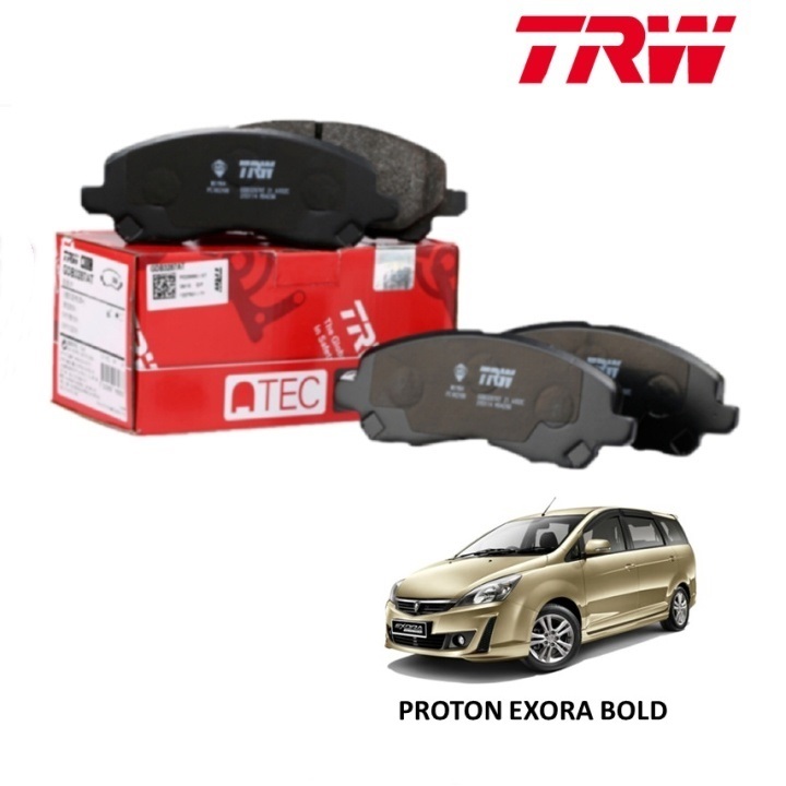 TRW Proton Exora Bold Front & Rear Disc Brake Pad | Shopee Malaysia