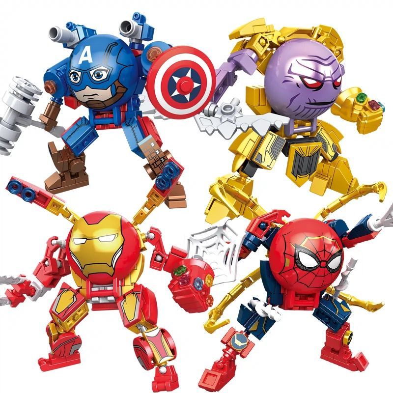 LEGO Superhero Marvel Building Block / Mainan Budak Lego Superhero ...