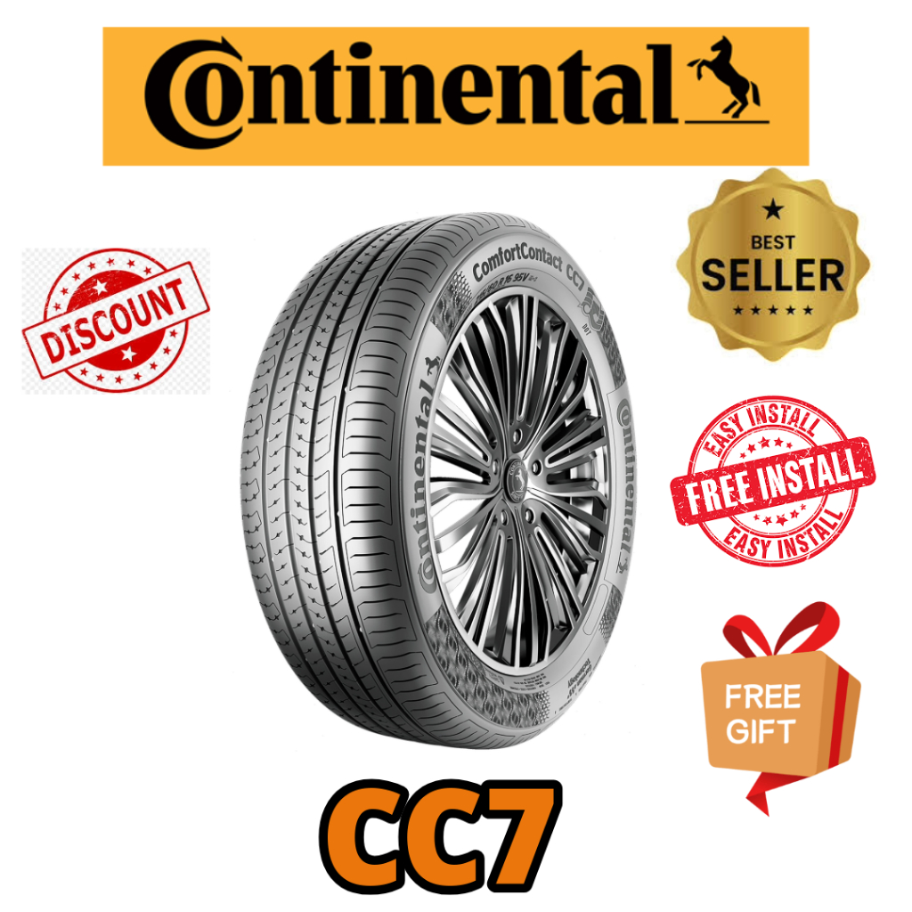 185/55/16 205/55/16 215/60/16 CONTINENTAL ComfortContact CC7 PTSTYRE ...