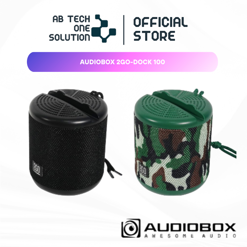 AudioBox 2GODOCK 100 Bluetooth Portable Speaker with Phone Docking