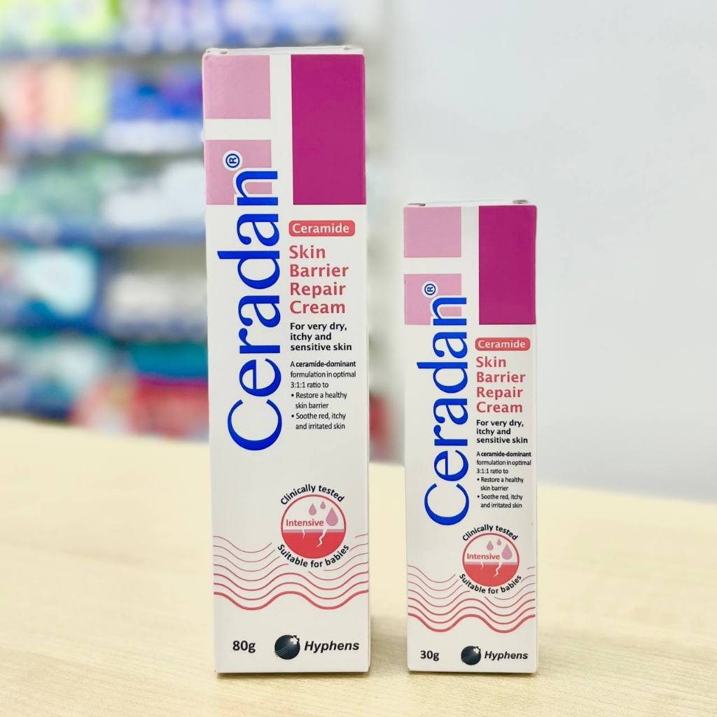 Ceradan Ceramide Skin Barrier Repair Cream For Very Dry, Itchy And ...