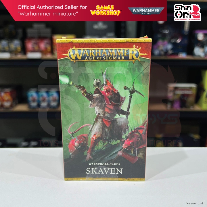 [READY STOCK] Games Workshop Age Of Sigmar Warscroll Cards: Skaven (ENG ...