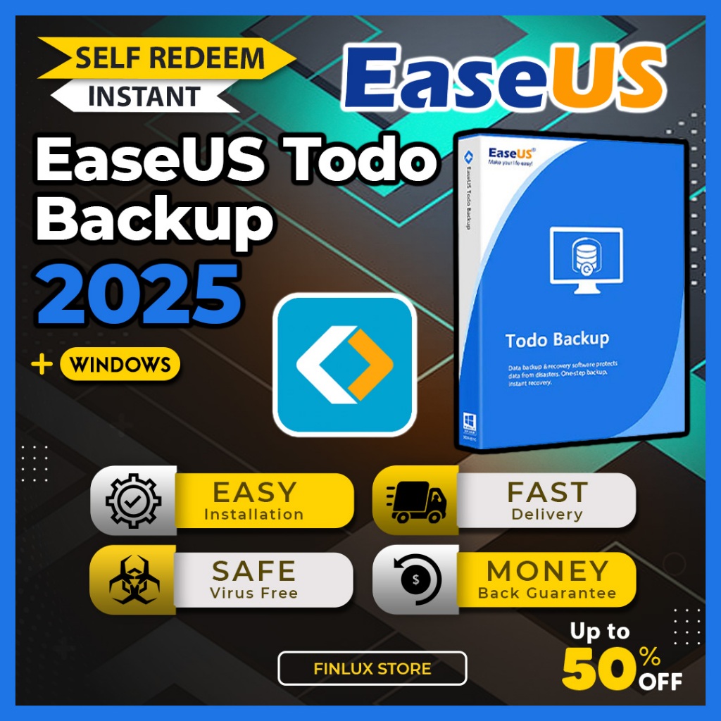 [SELF REDEEM] EaseUS Todo Backup Latest 2025 v16.3 Lifetime For Windows ...