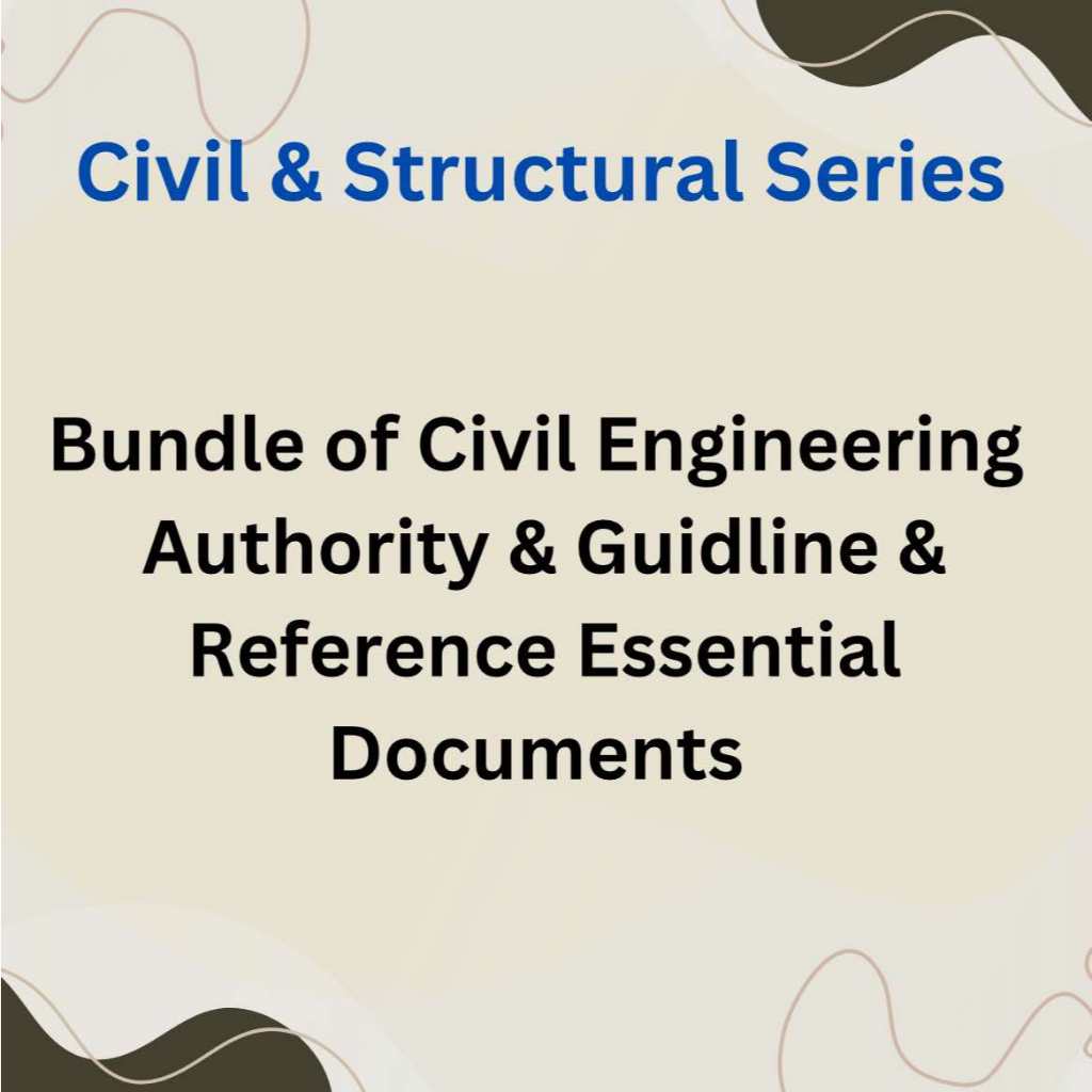 🔥C&S Series - Bundle of Civil Engineering Authority & Guideline ...