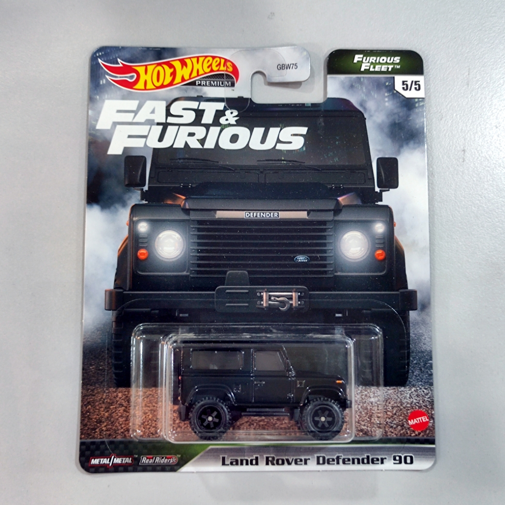 Hot Wheels FAST & FURIOUS Furious Fleet #5 Land Rover Defender 90 ...