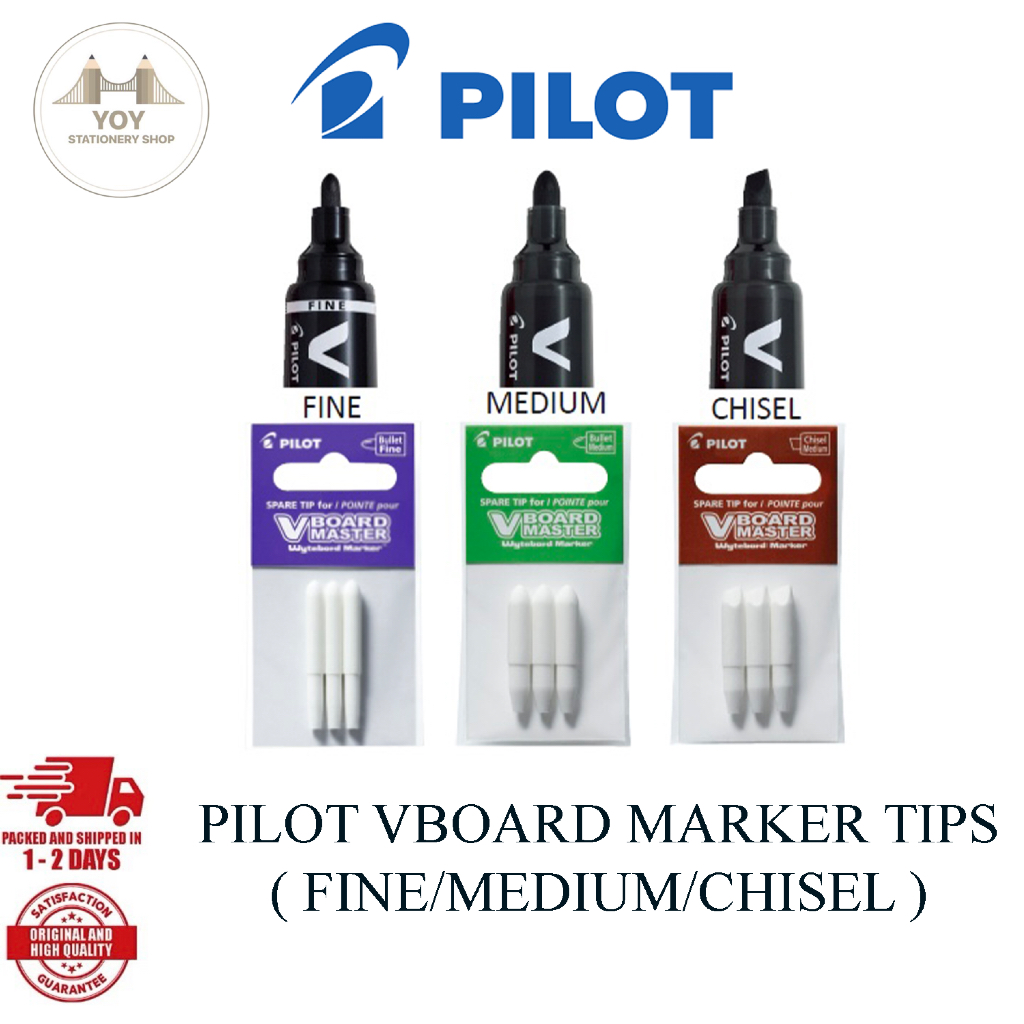 PILOT VBOARD MARKER TIP / PILOT VBOARD MARKER SPARE TIP (READY STOCK ...