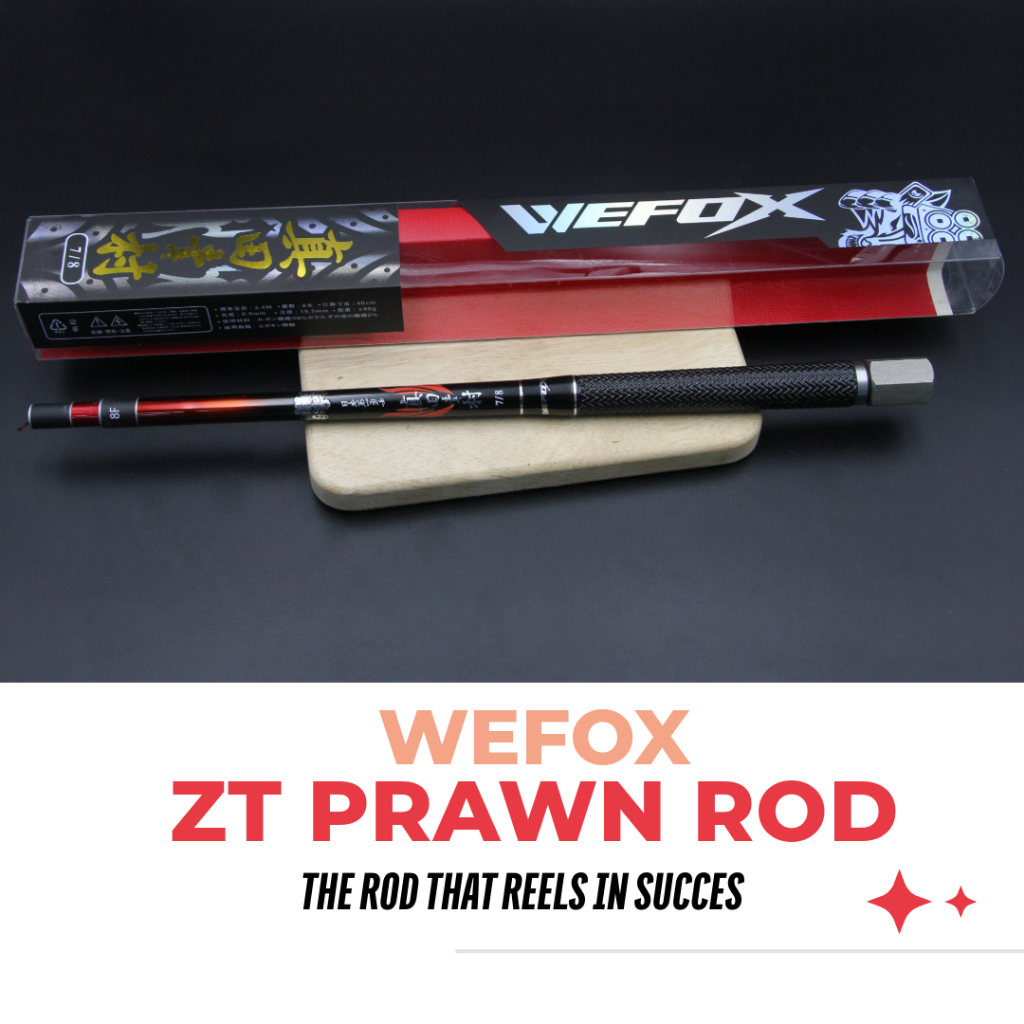 WEFOX ZT Series PRAWN ROD - Rod pancing gimbal joran udang galah joran ...