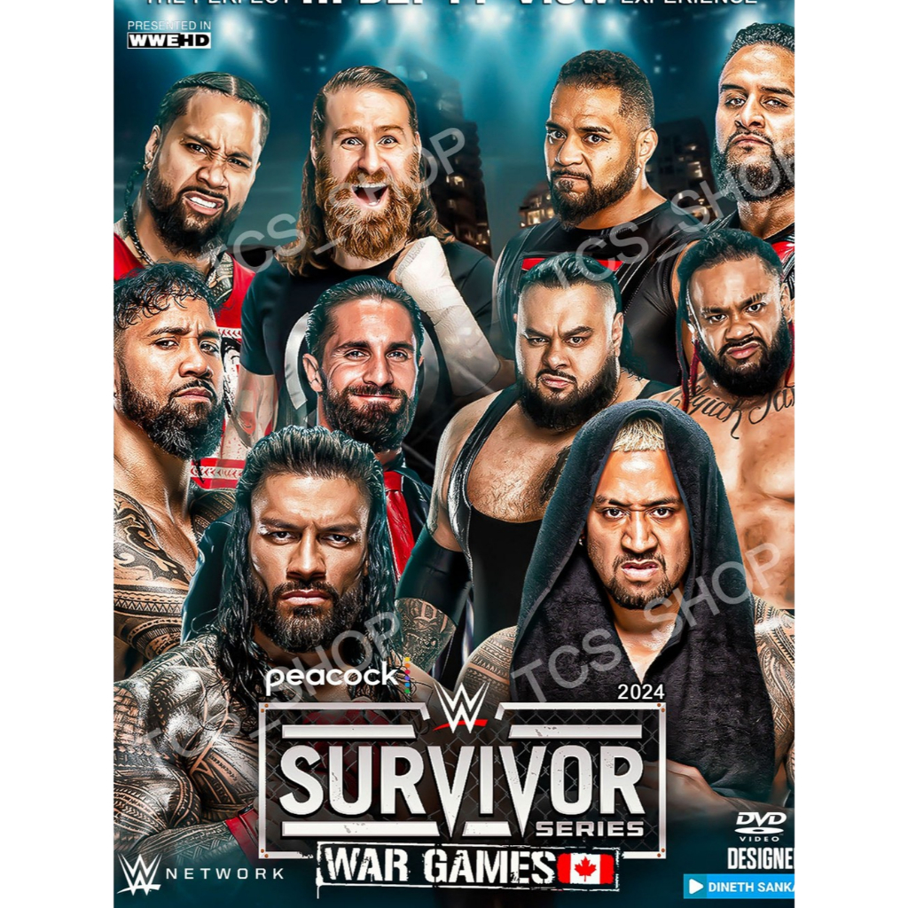 WWE Survivor Series WarGames (2024) Shopee Malaysia