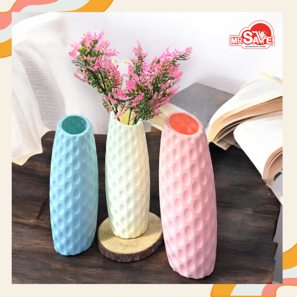 [MRSAVE] Nordic Plastic Vase Creative Minimalist Vase House Desktop ...