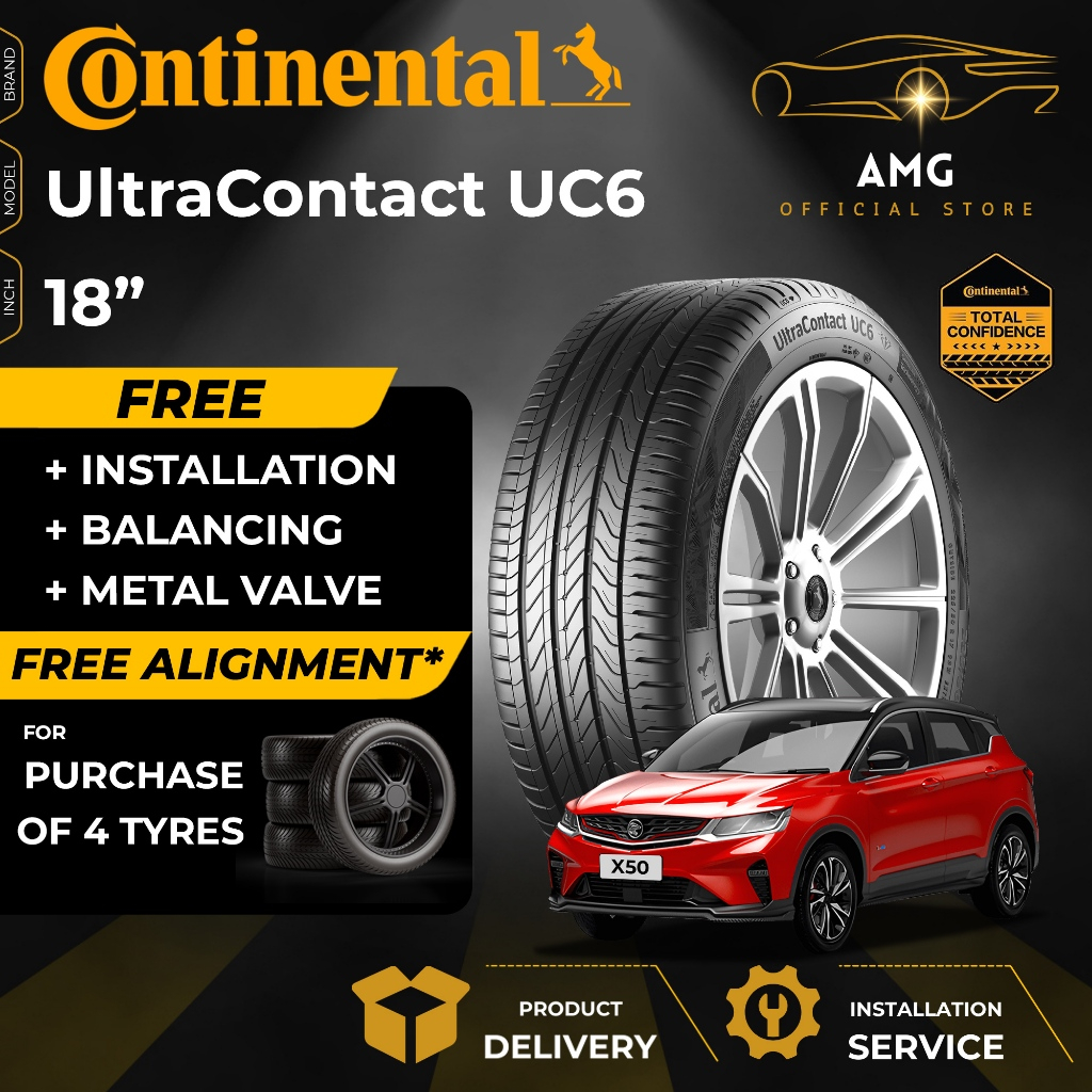 Continental UltraContact UC6 Proton X50 Tyre (FREE INSTALLATION ...