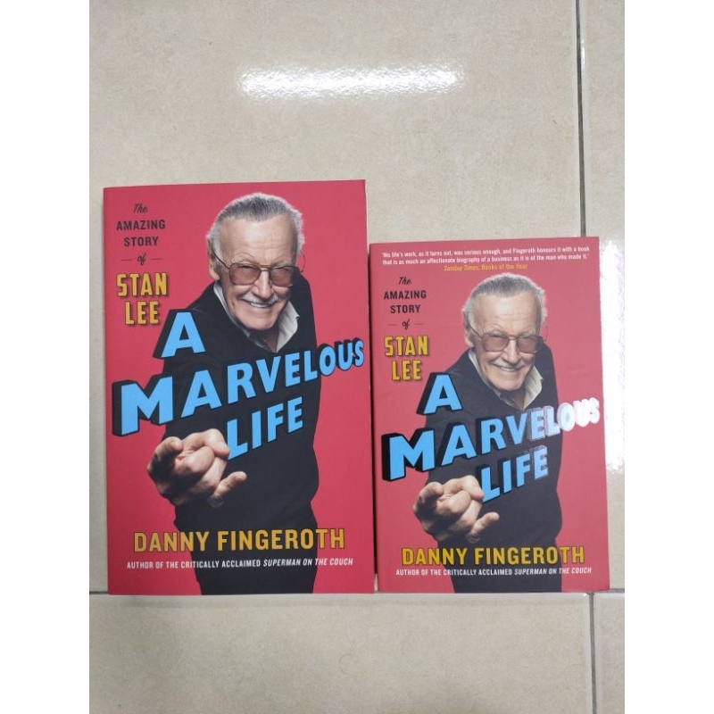 [BB] [100% Original] A Marvelous Life: Amazing Story of Stan Lee by ...