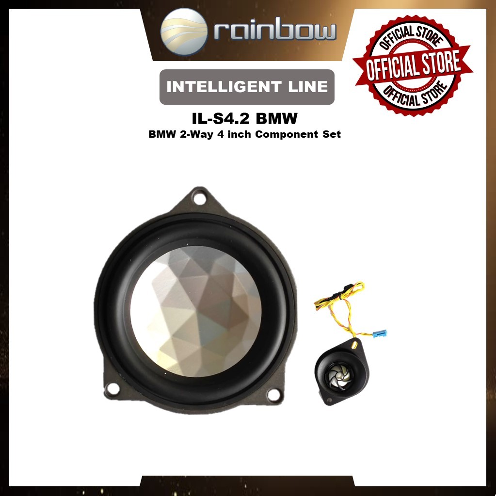 Rainbow Audio | BMW 2-Way 4 Inch Component Speakers | Intelligent Line ...