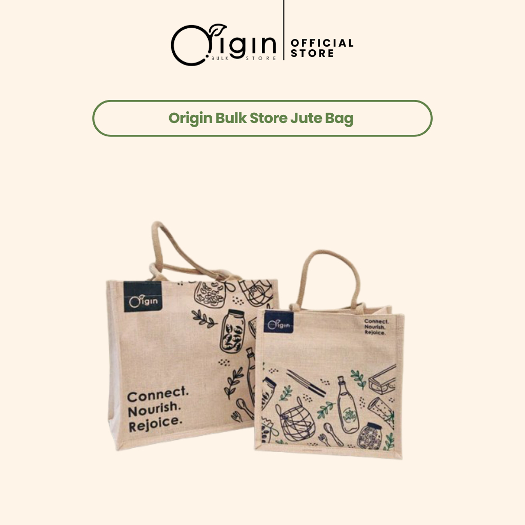 Eco Friendly Big Jute Shopping Bags BOS Eco-Friendly Heavy Duty