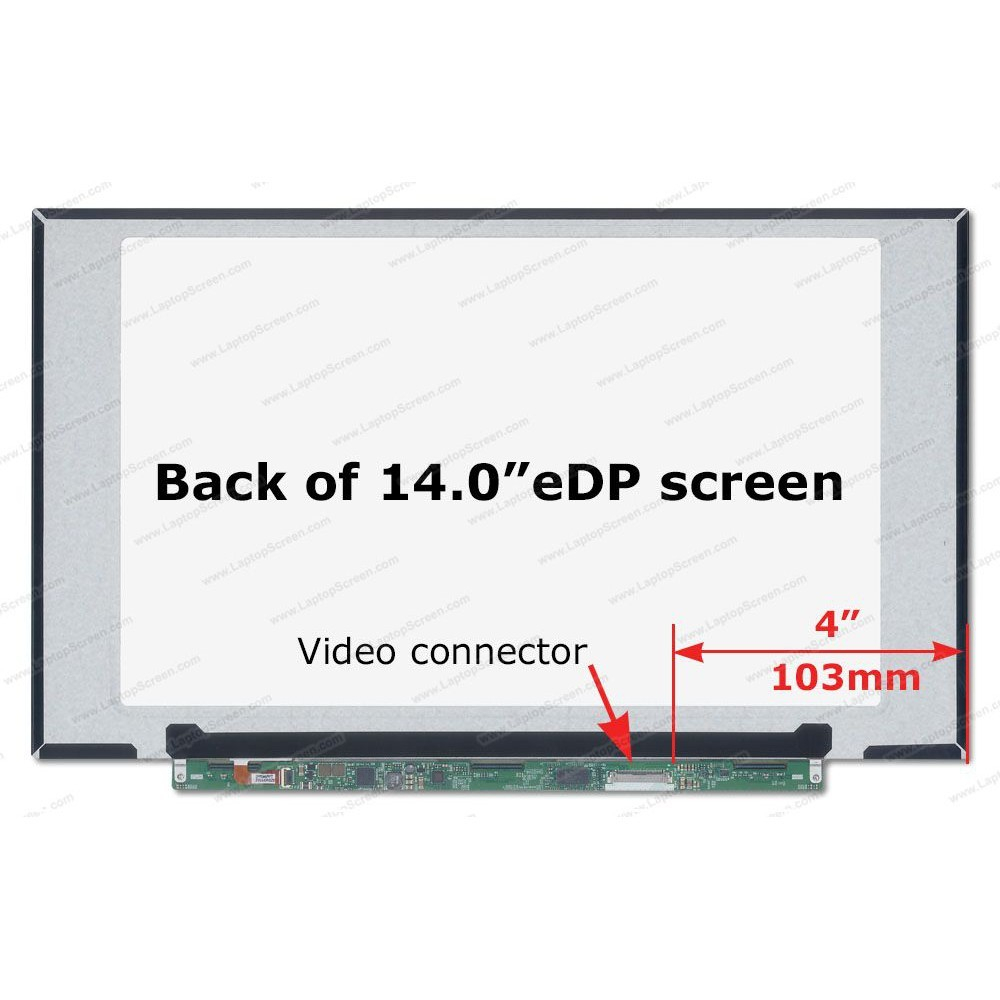 14-inch FHD LED LCD Screen For HP 14-DF0023, 14-DF0023CL, 14-CA064DX – Matte Finish