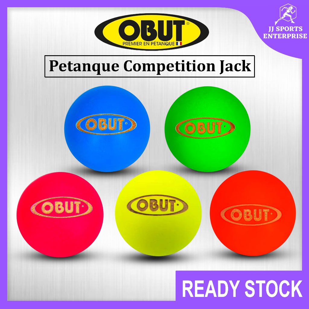 OBUT Petanque Competition Jack Bola Target Pertandingan Cochonnet Wood ...