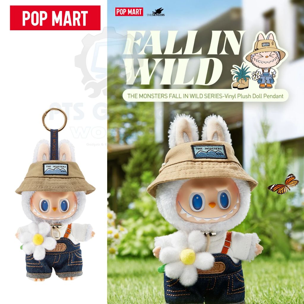 Popmart The Monsters Fall In Wild Series Vinyl Plush Doll Pendant Ready Stock Shopee Malaysia