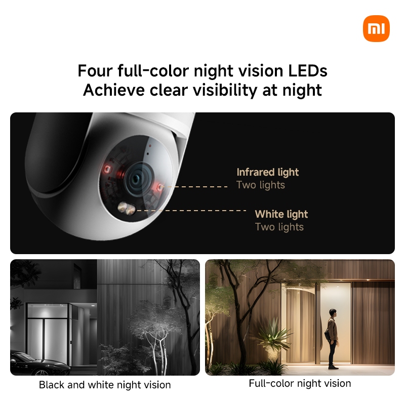 Xiaomi Outdoor Camera CW300 | Mi Malaysia Warranty | IP66 Dust & Water Resistant | Two-way Intercom | Malaysia