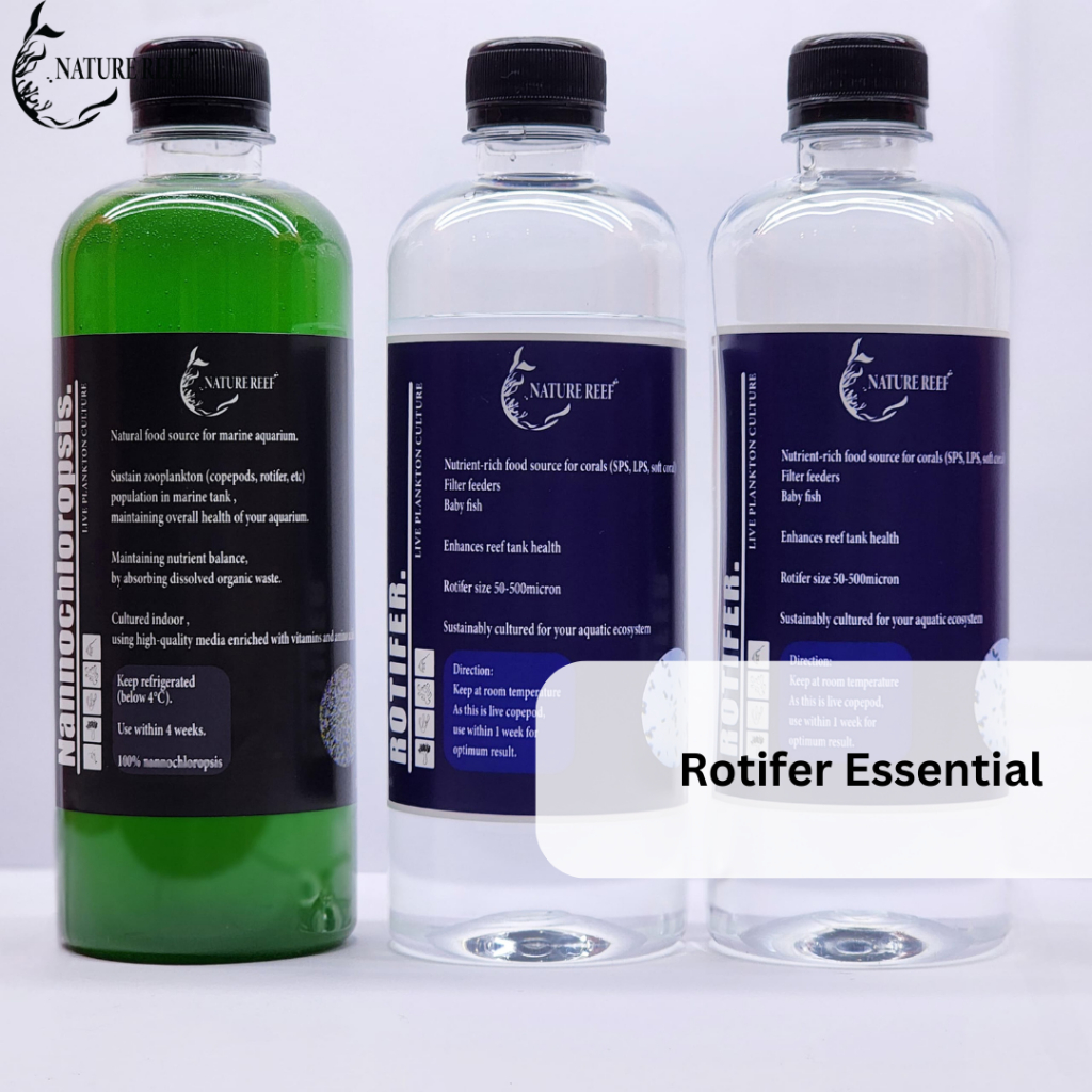 Rotifer essential pack Nature Reef Phytoplankton and Zooplankton Marine ...