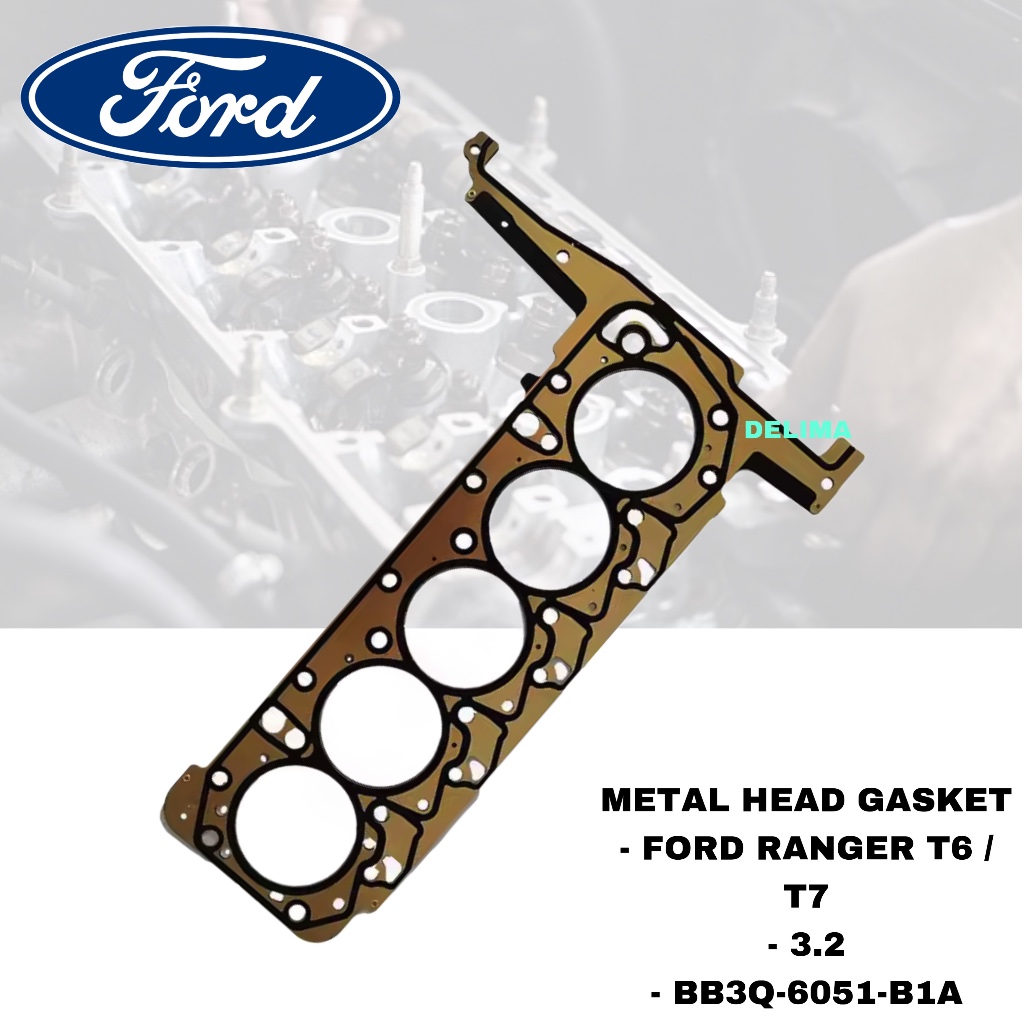 Metal Head Gasket FORD RANGER T6 T7 3.2 BB3Q-6051-B1A | Shopee Malaysia