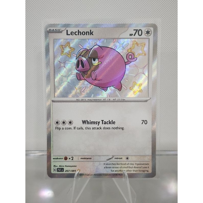 2024 Lechonk Card (Rare Holo) | Shopee Malaysia