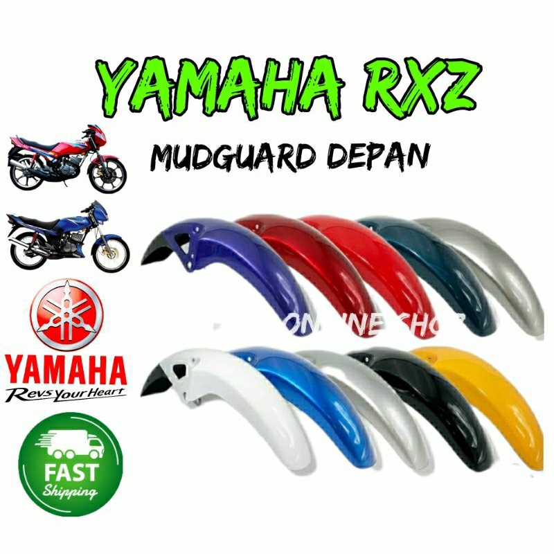 Yamaha Catalyzer / Rxz Rxz135 Mili Front Fender / Mudguard Depan OEM ...
