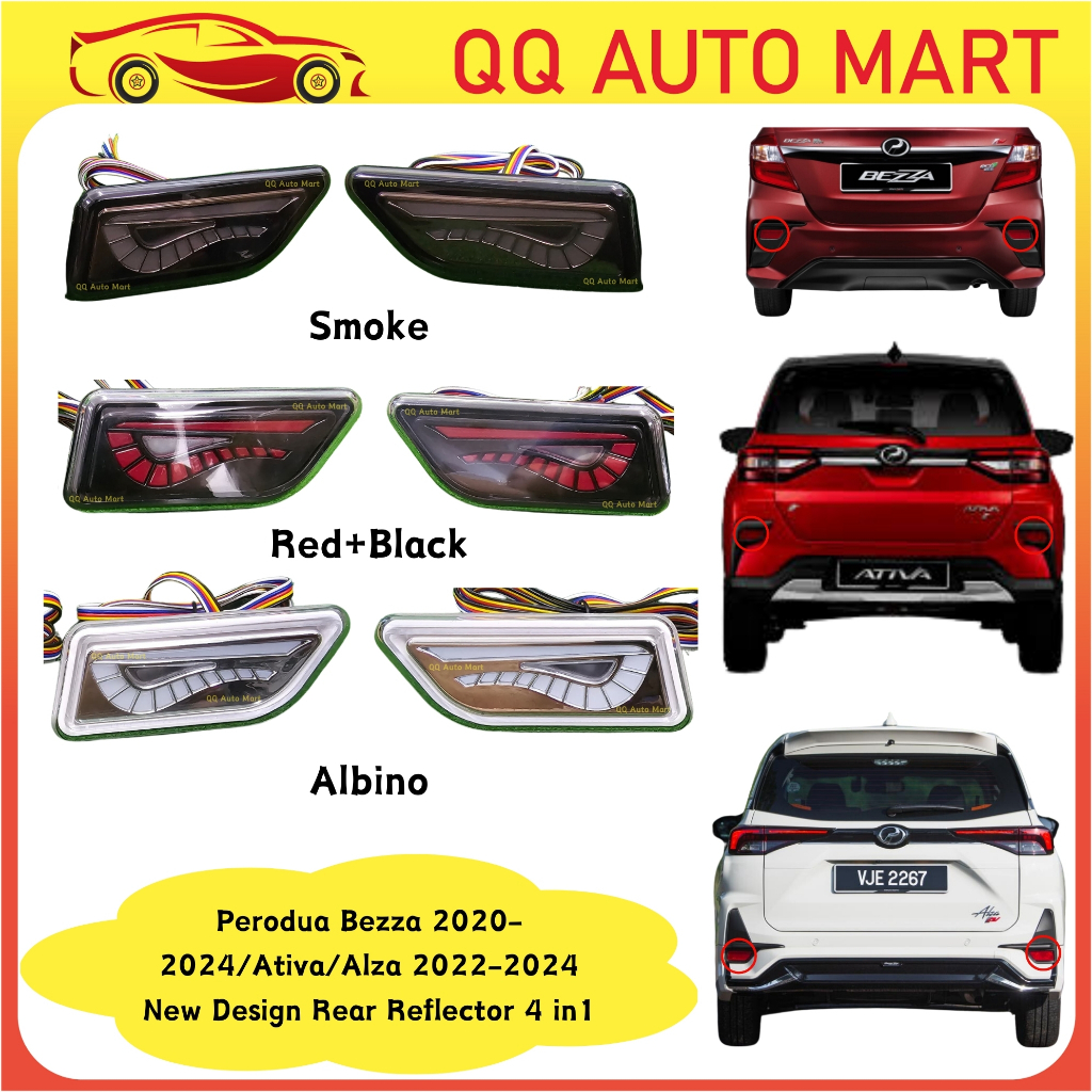 DTK Demon Eye Deisgn Perodua Bezza 2020-2024/Ativa/Alza 2022-2024 New ...