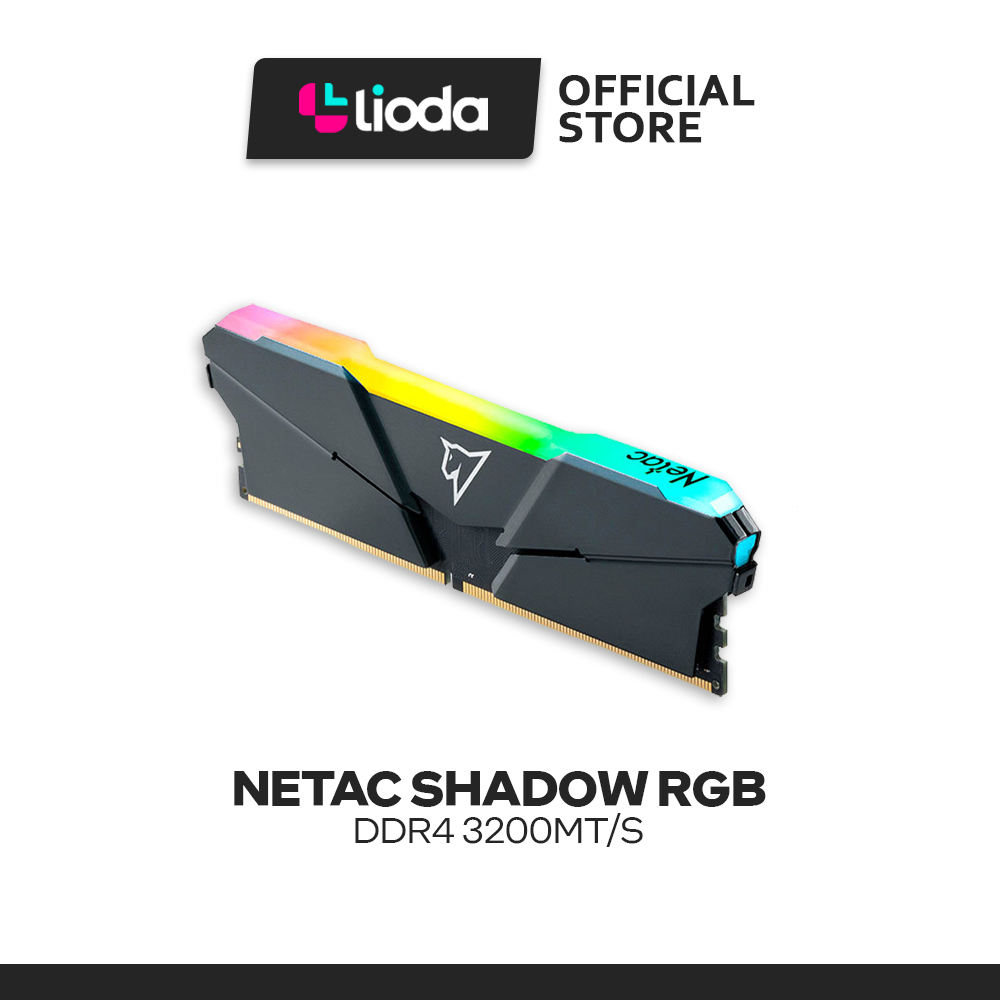 Netac Shadow RGB DDR4 3200MHZ Gaming RAM (8GB / 16GB) | Shopee Malaysia