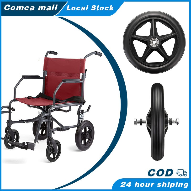 6/7/8in Solid Wheelchair Wheel / Wear-Resistant Wheelchair Accessories ...