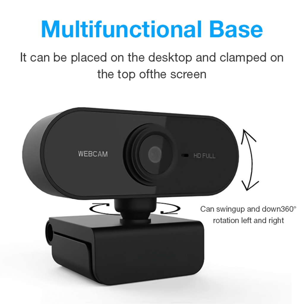 Computer Webcam HD For PC 1080P/2K Mini Web Camera with Microphone USB ...