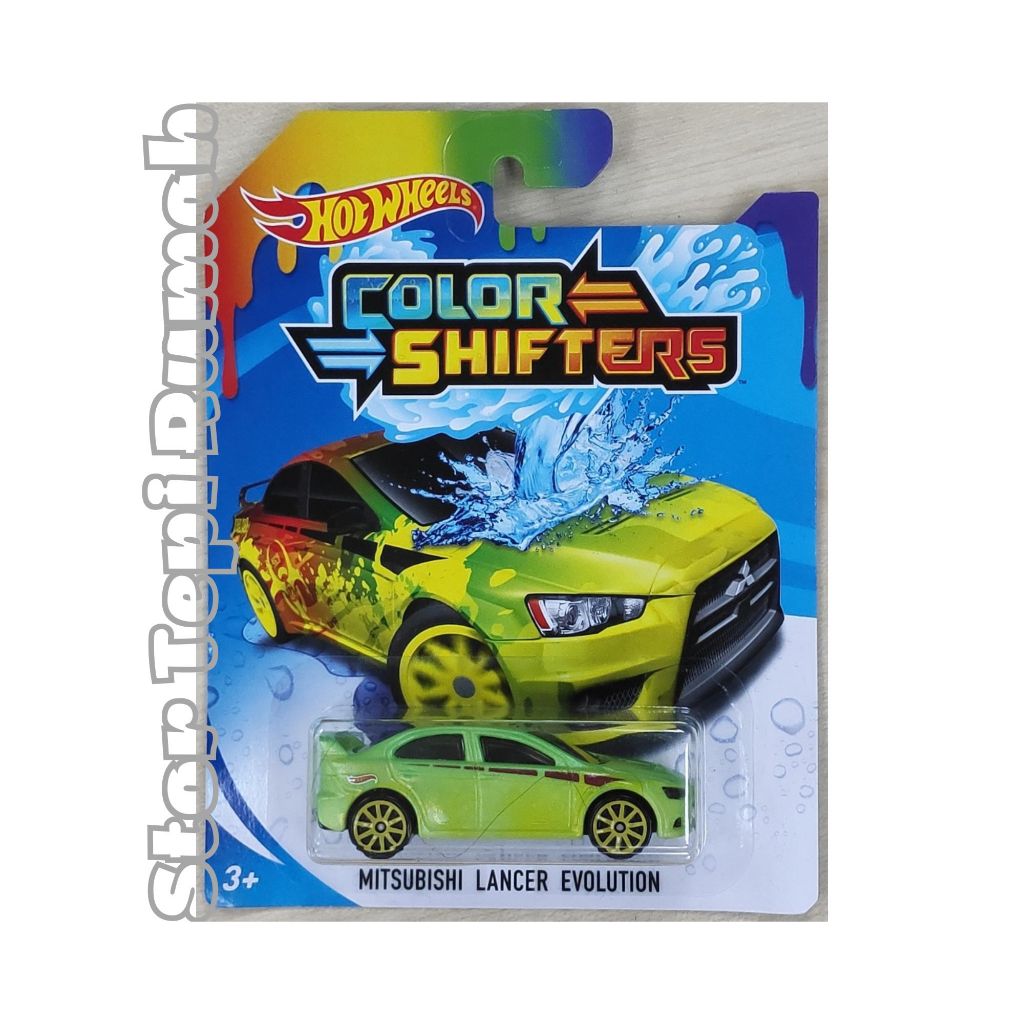 Hot Wheels Color Shifters Mitsubishi Lancer Evolution [HW 2008 08 ...