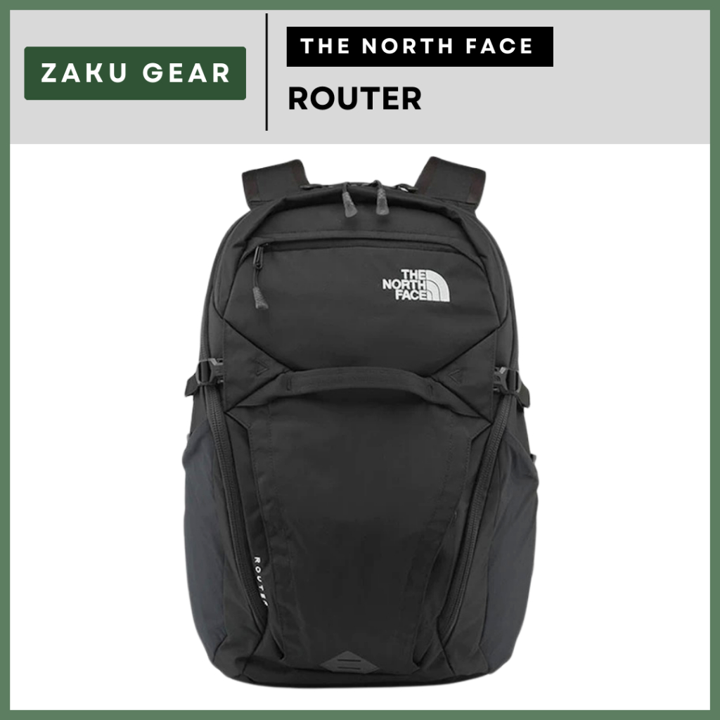 The North Face Router 40 Litre Backpack 17 Inch Laptop For Office Outdoor Travel Water Resistant Shopee Malaysia