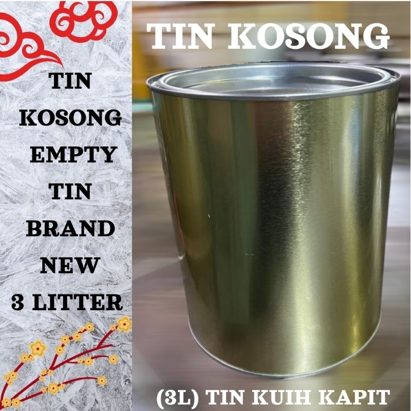 KUIH KAPIT EMPTY TIN /TIN CAN CONTAINER/ IRON BUCKET/ TIN KOSONG ...