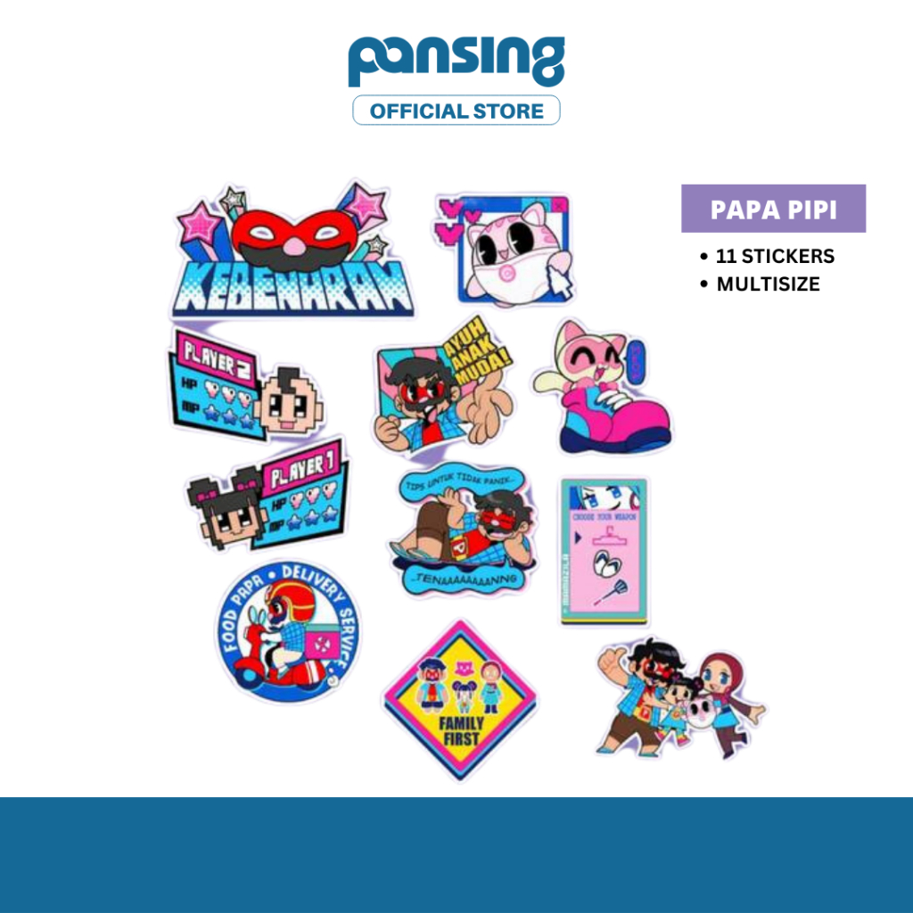 BOBOIBOY Monsta Sticker Pack - 1 Pack (10-11 pcs each) Boboiboy ...