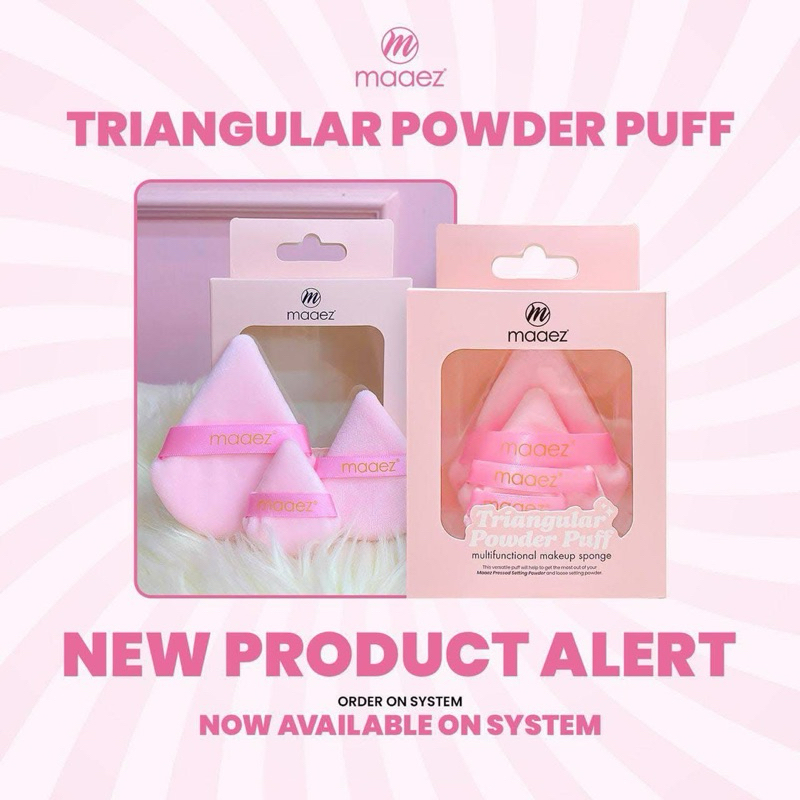 MAAEZ TRIANGULAR POWDER PUFF | Shopee Malaysia