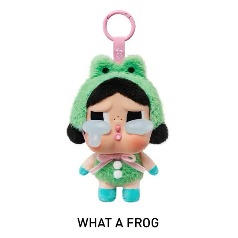 Pop Mart CryBaby Crying Again Was für ein Frosch-Anhänger
