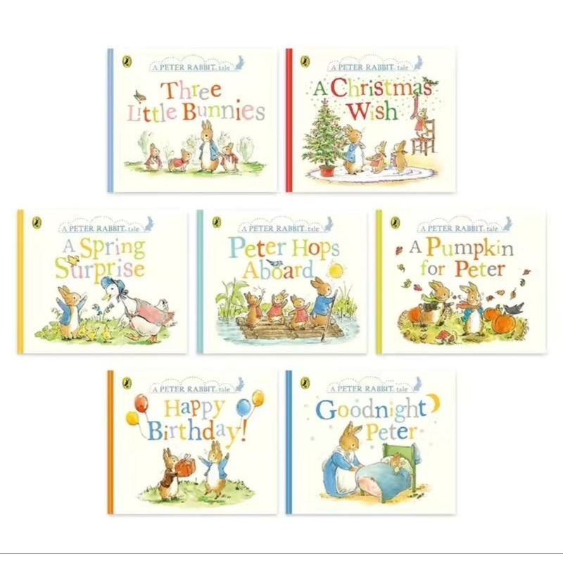 （7 Books) Peter Rabbit Early Learning Story Books | Shopee Malaysia