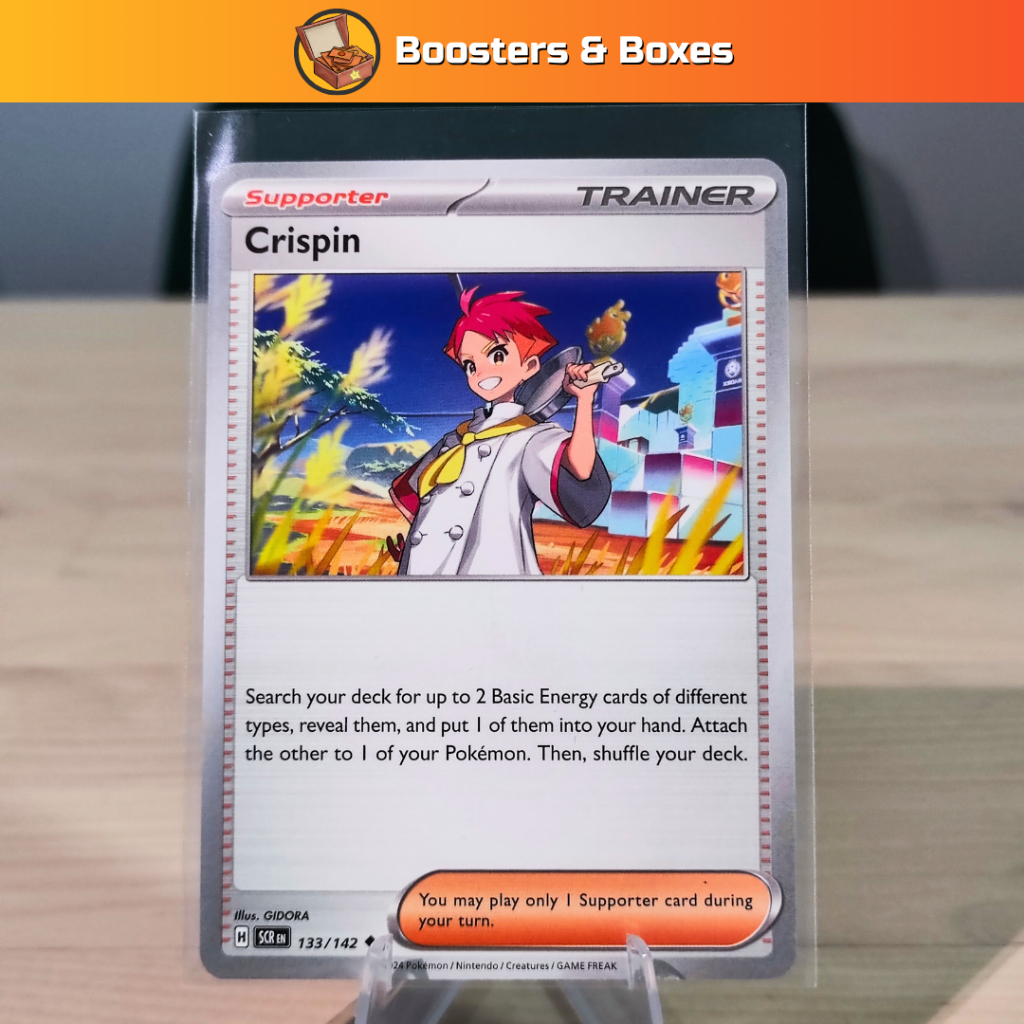 Crispin (133/142) [Scarlet & Violet: Stellar Crown] | Shopee Malaysia