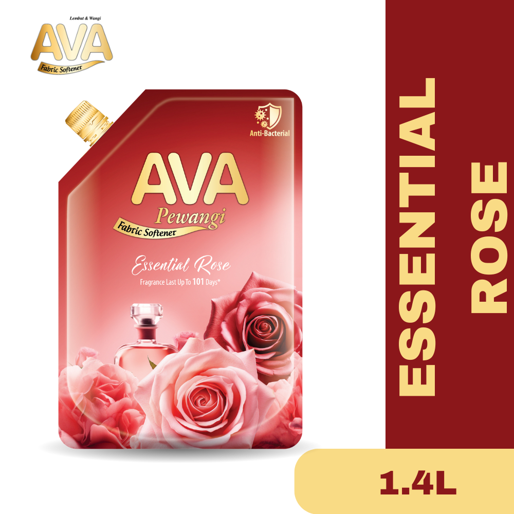 AVA Pewangi Fabric Softener Essential Rose 1.4L | Shopee Malaysia