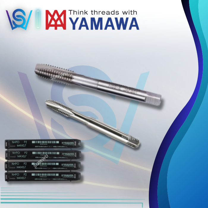 [Original] YAMAWA JAPAN PO Machine Taps Metric HSS (M1 - M16) m2x0.4 ...